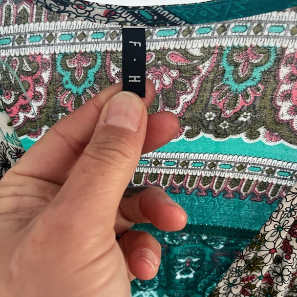 Womens long boho dress - Picture 5 of 5